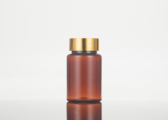 Medicina Brown Amber Pharmaceutical Pill Capsule Bottle con el casquillo de la prueba del niño