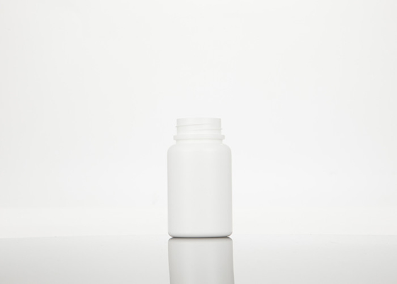 Botellas plásticas vacías blancas de la medicina con el tapón de tuerca 30ml 60ml 100ml