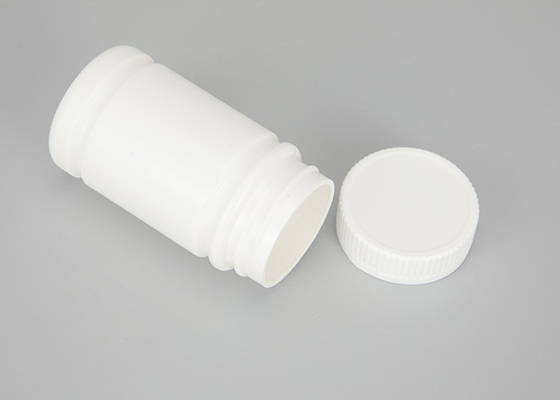 Botellas de píldora plásticas del tapón de tuerca 60ml 120ml blancas para la sustancia química de la medicina