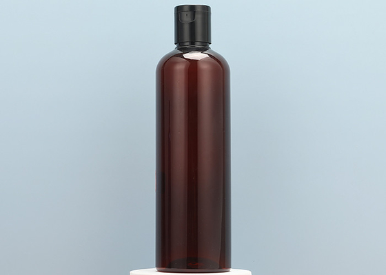 el top plástico del tornillo de la loción 500ml embotella la botella del gel de la ducha del champú del viaje con el casquillo del top de Filp