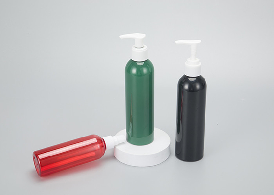 Gran precio Envasado de champú vacío 150ml 500ml Botella de plástico PET Cosmético con bomba