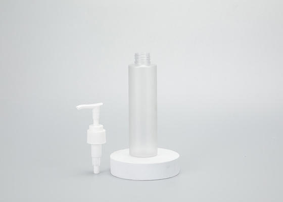 Champú vacío que empaqueta la botella cosmética plástica del ANIMAL DOMÉSTICO 150ml con la bomba