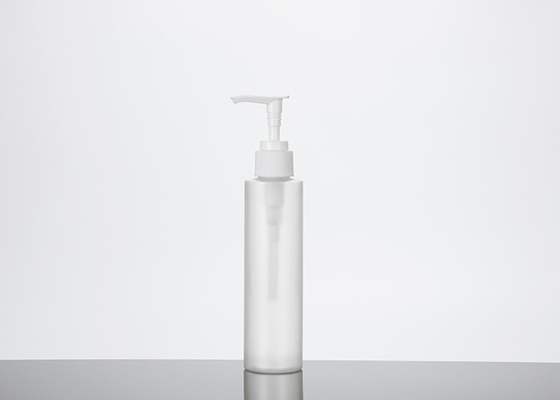 Champú vacío que empaqueta la botella cosmética plástica del ANIMAL DOMÉSTICO 150ml con la bomba
