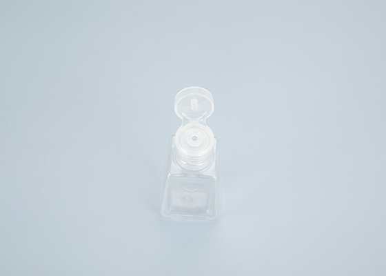 pequeña botella antibacteriana del gel del desinfectante de la mano del ANIMAL DOMÉSTICO 30ml con el gel del silicón trapezoidal