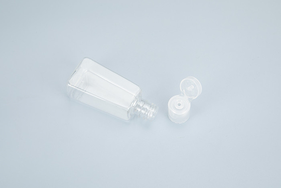 pequeña botella antibacteriana del gel del desinfectante de la mano del ANIMAL DOMÉSTICO 30ml con el gel del silicón trapezoidal