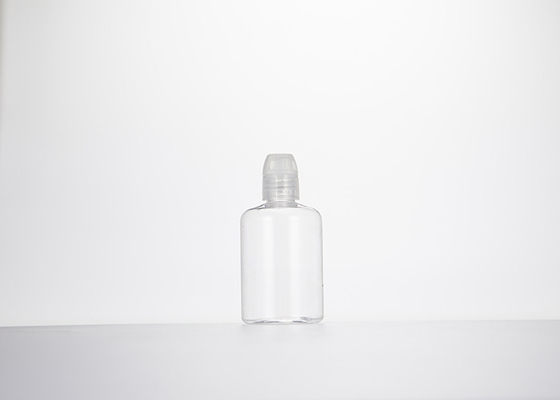 Envase de Flip Cap Empty Plastic Bottle con el viaje de la cubierta pequeño