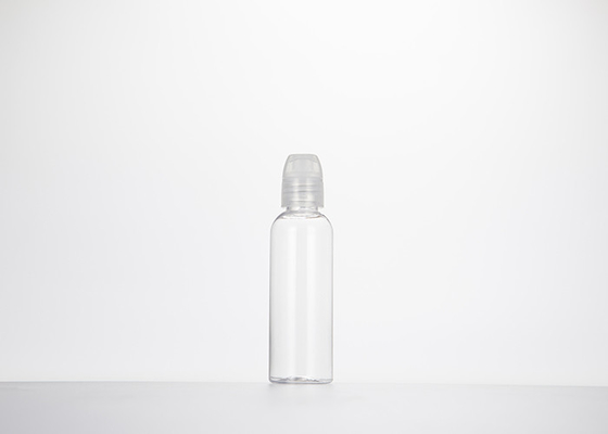 Envase de Flip Cap Empty Plastic Bottle con el viaje de la cubierta pequeño