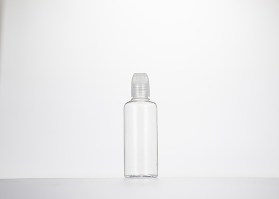 Envase de Flip Cap Empty Plastic Bottle con el viaje de la cubierta pequeño