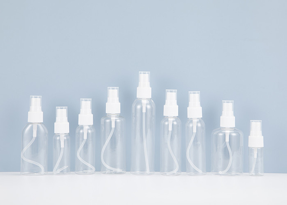 Embalaje líquido reutilizable claro del ANIMAL DOMÉSTICO de la botella vacía de Srpay pequeño