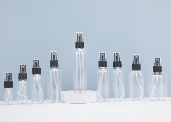 La botella plástica del espray del ANIMAL DOMÉSTICO vacío para el desinfectante de la mano perfuma el rociador fino cosmético de la niebla