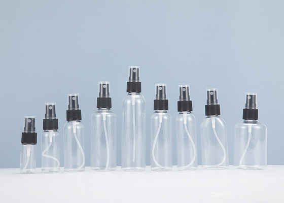 La botella plástica del espray del ANIMAL DOMÉSTICO vacío para el desinfectante de la mano perfuma el rociador fino cosmético de la niebla