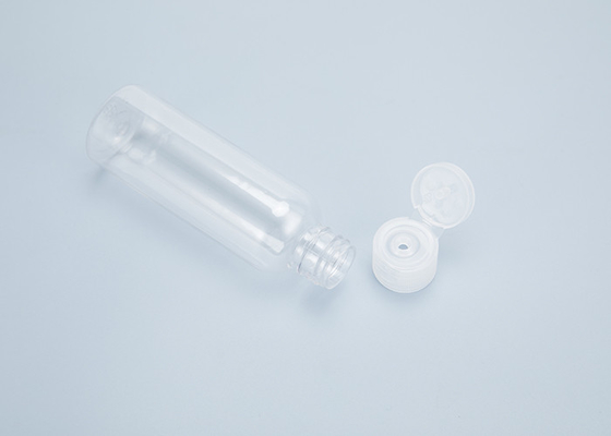 envase transparente de la botella del ANIMAL DOMÉSTICO plástico vacío de 1oz 2oz 3oz 4oz con Flip Cap