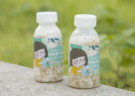 350ml PP ordeñan las botellas plásticas del relleno en caliente resistente de alta temperatura de las botellas del té