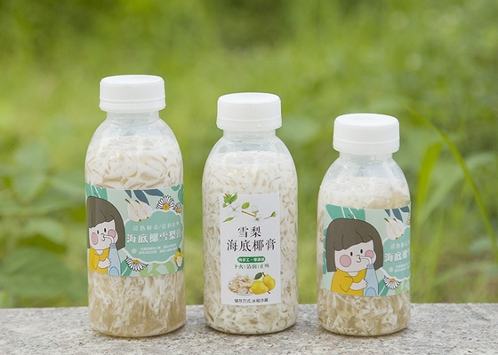 350ml PP ordeñan las botellas plásticas del relleno en caliente resistente de alta temperatura de las botellas del té