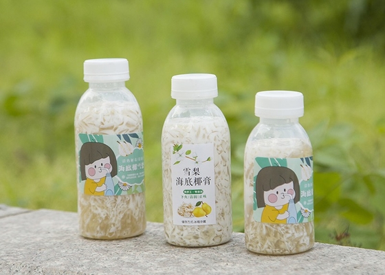 Botella plástica de la bebida del relleno en caliente 16oz PP para el jugo de la leche del yogur