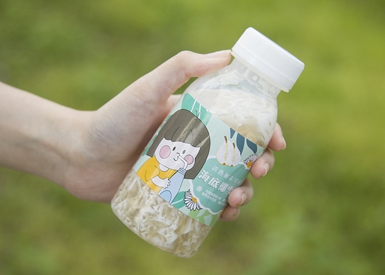 Botella plástica de la bebida del relleno en caliente 16oz PP para el jugo de la leche del yogur