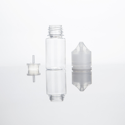 ANIMAL DOMÉSTICO 15ml 30ml V3 E Botella líquida Niño Tapa a prueba de manipulaciones Botellas líquidas redondas