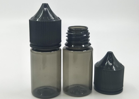 Botellas de plástico vacías y impermeables con tapa