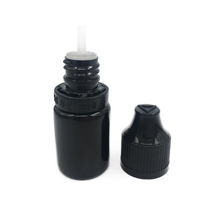 Botella de PET de 5 ml, gotero con anillo, con evidencia de manipulación
