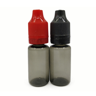 Botellas de gotero de plástico PET prensables de 10 ml/0.34 oz