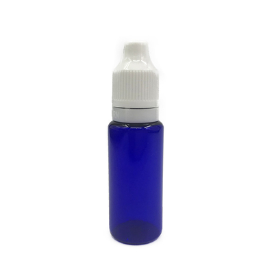 Botella de plástico transparente de 15 ml