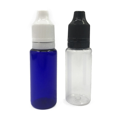 Botella de plástico transparente de 15 ml