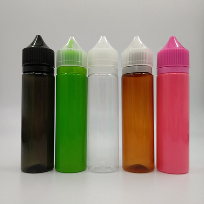 Botellas de goteador de líquido Contenedores de goteador de ojos con tapas CRC mixtas Embudo libre Pipetas Etiquetas en blanco