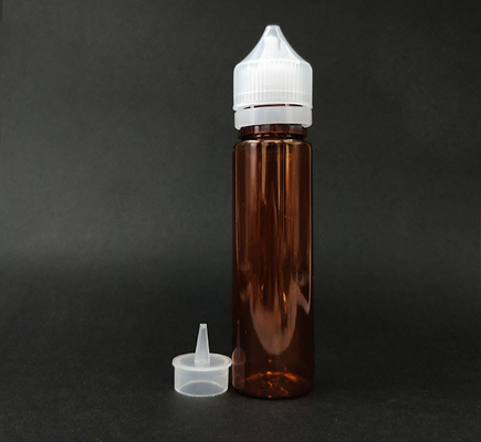 Botella de goteo (negro transparente) reutilizable, tapa a prueba de niños, aplicador de punta de goteo fácil Botellas de goteo con compresión