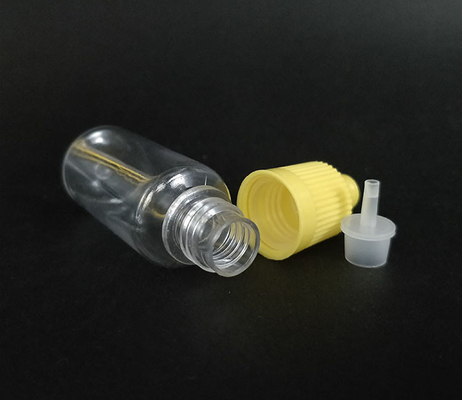 Botella de líquido de 15 ml con gotero de plástico PET