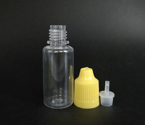 Botella de líquido de 15 ml con gotero de plástico PET