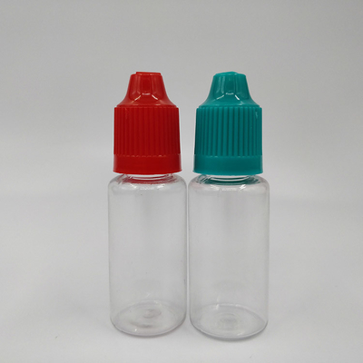 Botella de plástico de 20 ml con punta de goteo