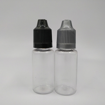 Botella de plástico de 20 ml con punta de goteo