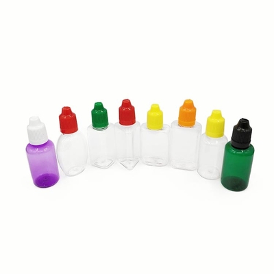 Botellas de goteo de 30 ml Botella de goteo de ojo vacío Contenedor de plástico líquido pequeño