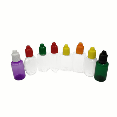 Botellas de goteo de 30 ml Botella de goteo de ojo vacío Contenedor de plástico líquido pequeño