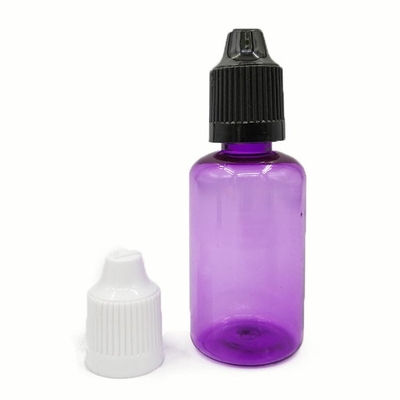 Botellas de gotero de plástico de 30 ml Botellas de gotero de líquido para ojos comprimibles con tapas anti-fuga