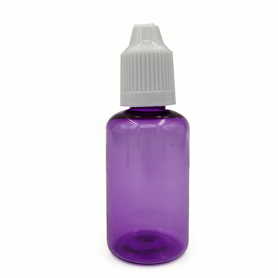 Botellas de gotero de plástico de 30 ml Botellas de gotero de líquido para ojos comprimibles con tapas anti-fuga