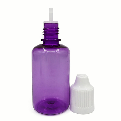 Botellas de gotero de plástico de 30 ml Botellas de gotero de líquido para ojos comprimibles con tapas anti-fuga