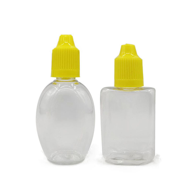 Botellas de plástico de forma cuadrada de 30 ml