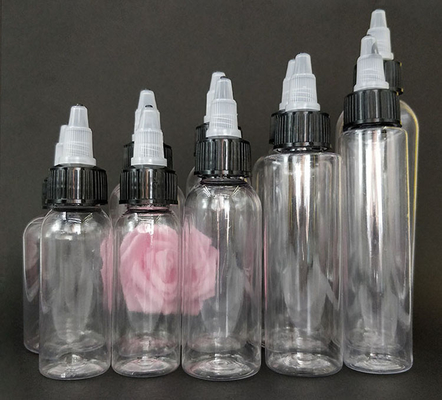 Botellas de plástico duraderas de 50 ml con tapa de tornillo Solución de embalaje versátil