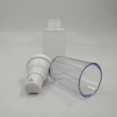 Hidratante artificial Botella de plástico cosmético de 30 ml 50 ml 60 ml Con cierre con tapa