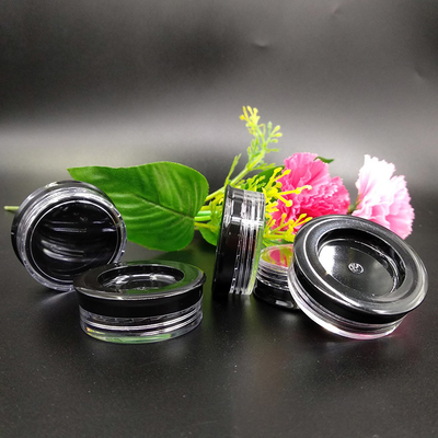 Impresión personalizada Jarrón cosmético de plástico de 60 ml con superficie lisa