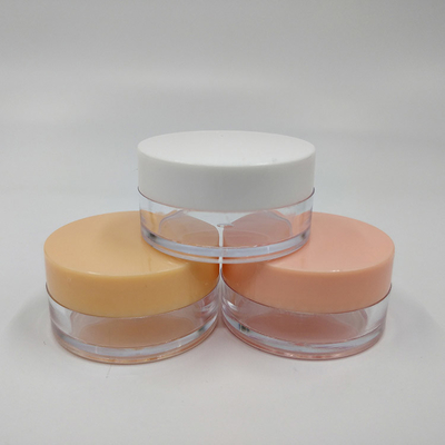 Superficie lisa Jarrón cosmético de plástico 10ml 15ml 30ml 60ml 80ml 100ml 120ml 150ml pequeño