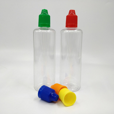 Botellas de plástico de 100 ml Botellas transparentes