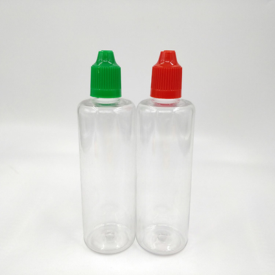Botellas de plástico de 100 ml Botellas transparentes