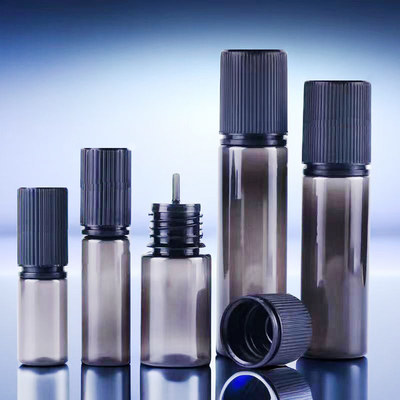 Botellas pequeñas de 15 ml para líquidos con cuello a prueba de niños