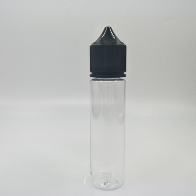 Impresión en pantalla Botella de líquido E con cuello a prueba de niños Tipo para jugo de vape