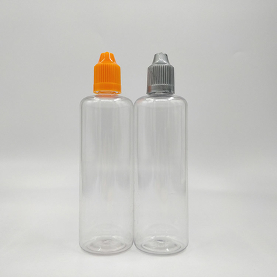 Venta caliente E botella de líquido embudo aplicador de líquido exprimir botella de caída con punta delgada