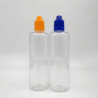 Venta caliente E botella de líquido embudo aplicador de líquido exprimir botella de caída con punta delgada
