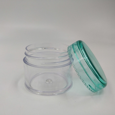Jarrones de plástico vacíos de 20 g 50 g de alta calidad con tapas para envases cosméticos