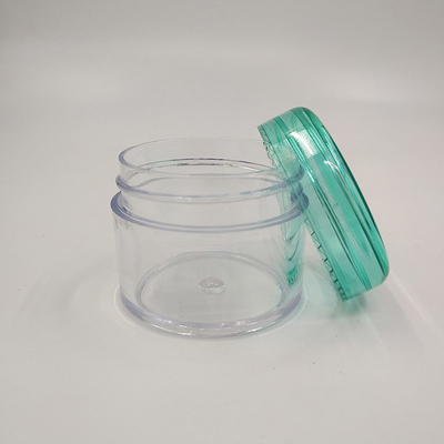 Impresión personalizada Jar cosmético de plástico sellado con una junta sensible a la presión